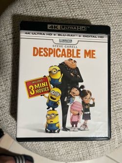 Despicable me UHD 4K Disc only