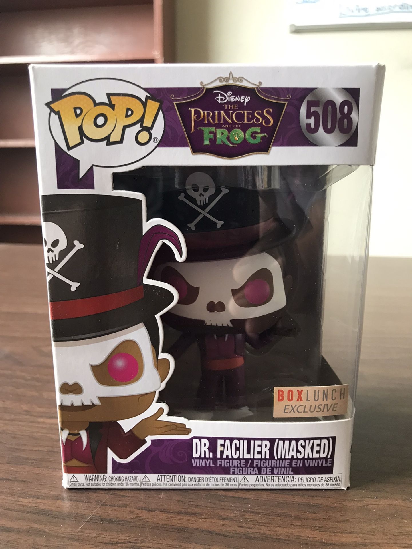 Funko Pop Disney DR. FACILIER (Masked) #508
