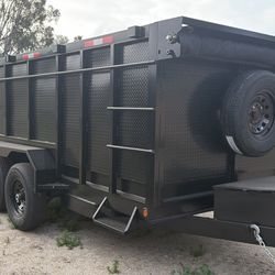 New Heavy Duty Trailer 8 Lugs 14ft ! 