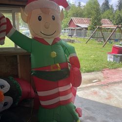 Christmas Elf Inflatable 