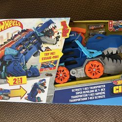 Hot Wheels City Ultimate T-Rex Transporter Toy 