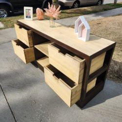 Restoration Hardware Rustic Shipyard TV Console 