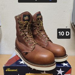 Thorogood Work Boots sz 10 D STEEL TOE