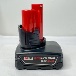 Milwaukee 48-11-2440 M12 4.0 Ah RedLithium  Extended Capacity Battery Pack