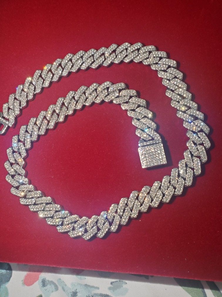 Cuban Link Chain Necklace 18in