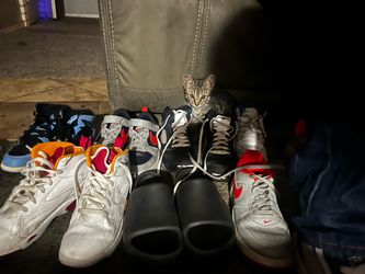 Nike and Jordan Sneaker Lot –size 2
