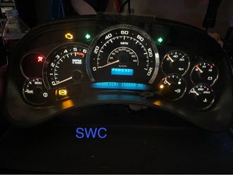 Rebuilt  stock platinum cluster