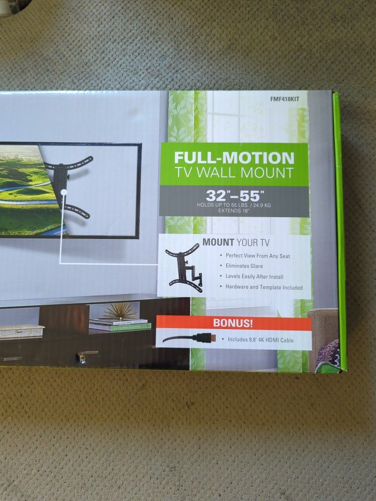 Sanus Full Motion TV Wall Mount 32-55"