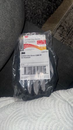 3M Comfort Grip Cut Resistant Gloves 6-Pack