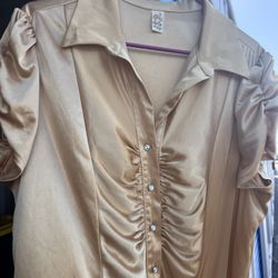 Gold Blouse
