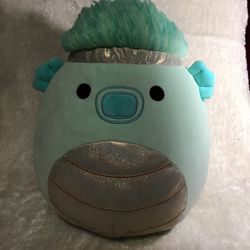 Squish-Doo Squishmallow Hernan The Seahorse Date 2022 Soft Plush 