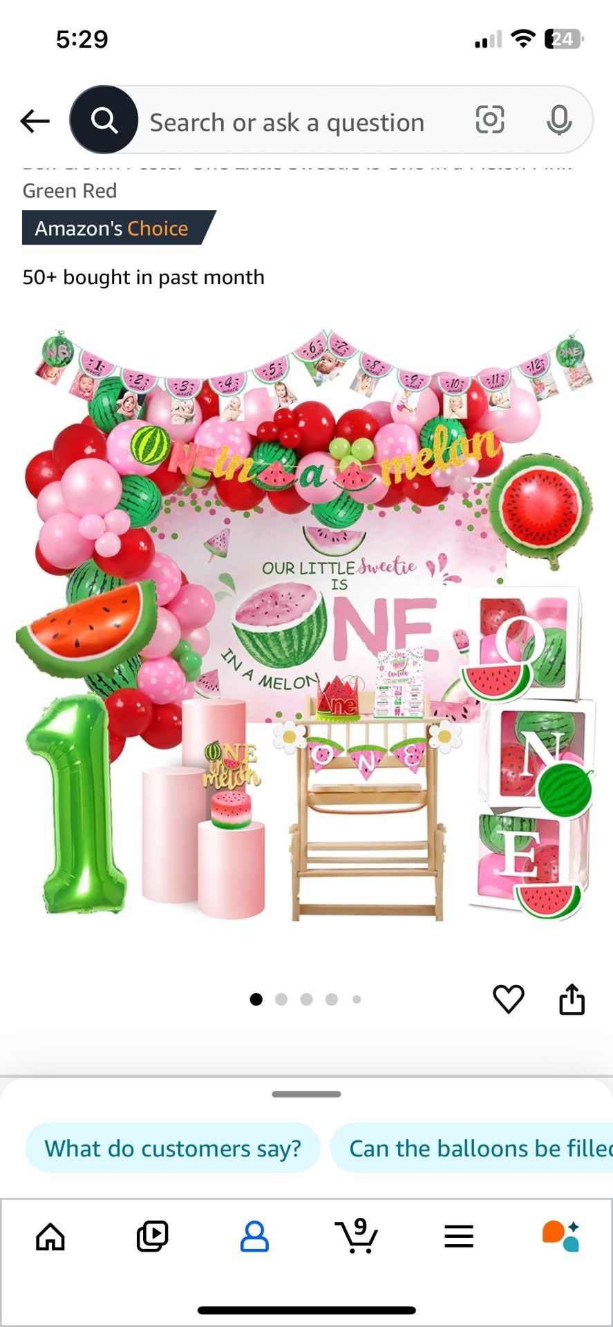 First Birthday Decorations