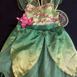 Disney Fairies TINKERBELL Costume Girl 3 4