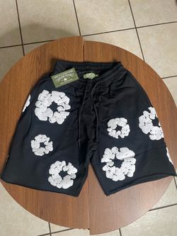 Denim tear shorts