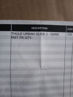 Thule Sweden stroller