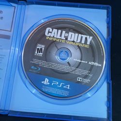PS4 Cd Game Call Of Duty Infinite Warfare