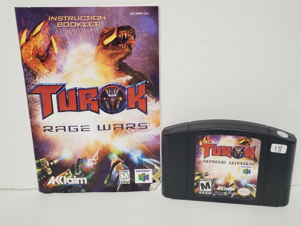 Nintendo 64 Turok Rage Wars
