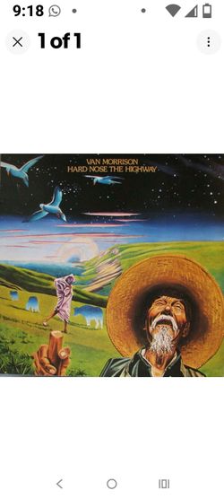 Van Morrison Hard Nose the Highway Vinyl LP