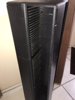 Plastic CD Storage Tower - Black (holds 250+ CD’s!