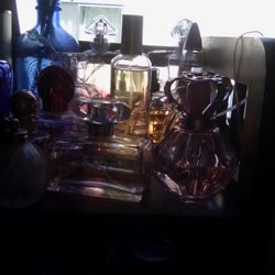 Old Perfume Bottles And Vintage Old Medicine Bottles