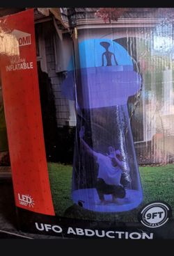 UFO Halloween inflatable