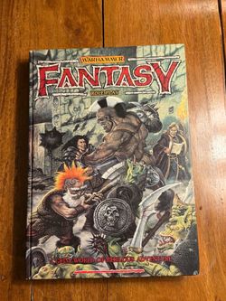 War hammer fantasy role play book (hardback 1st edition)