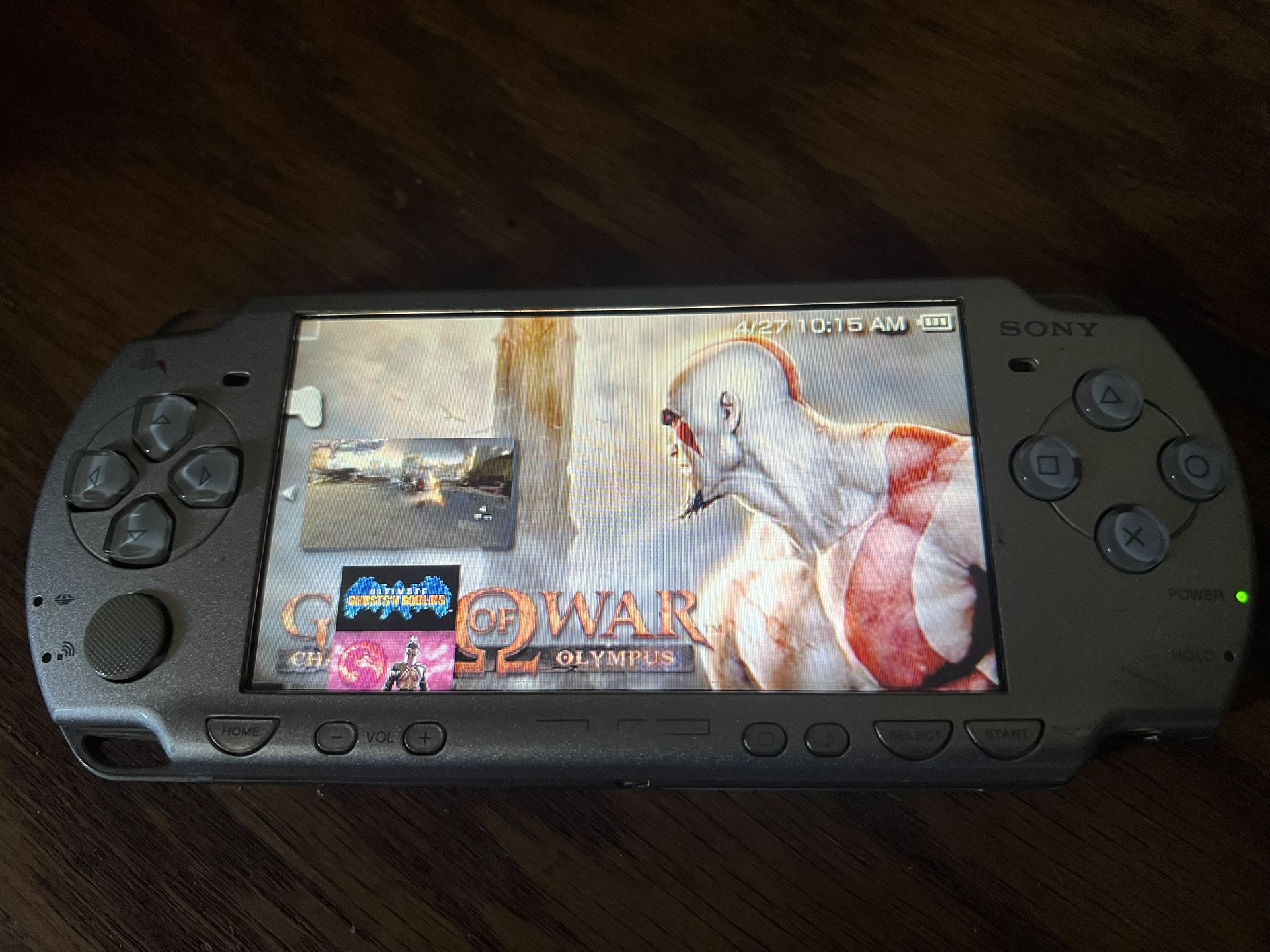 Silver Playstation Portable Slim PSP Slim Silver