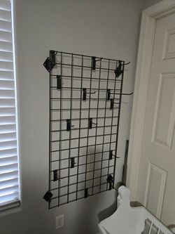 Tool wall, nerf gun wall, grid wall