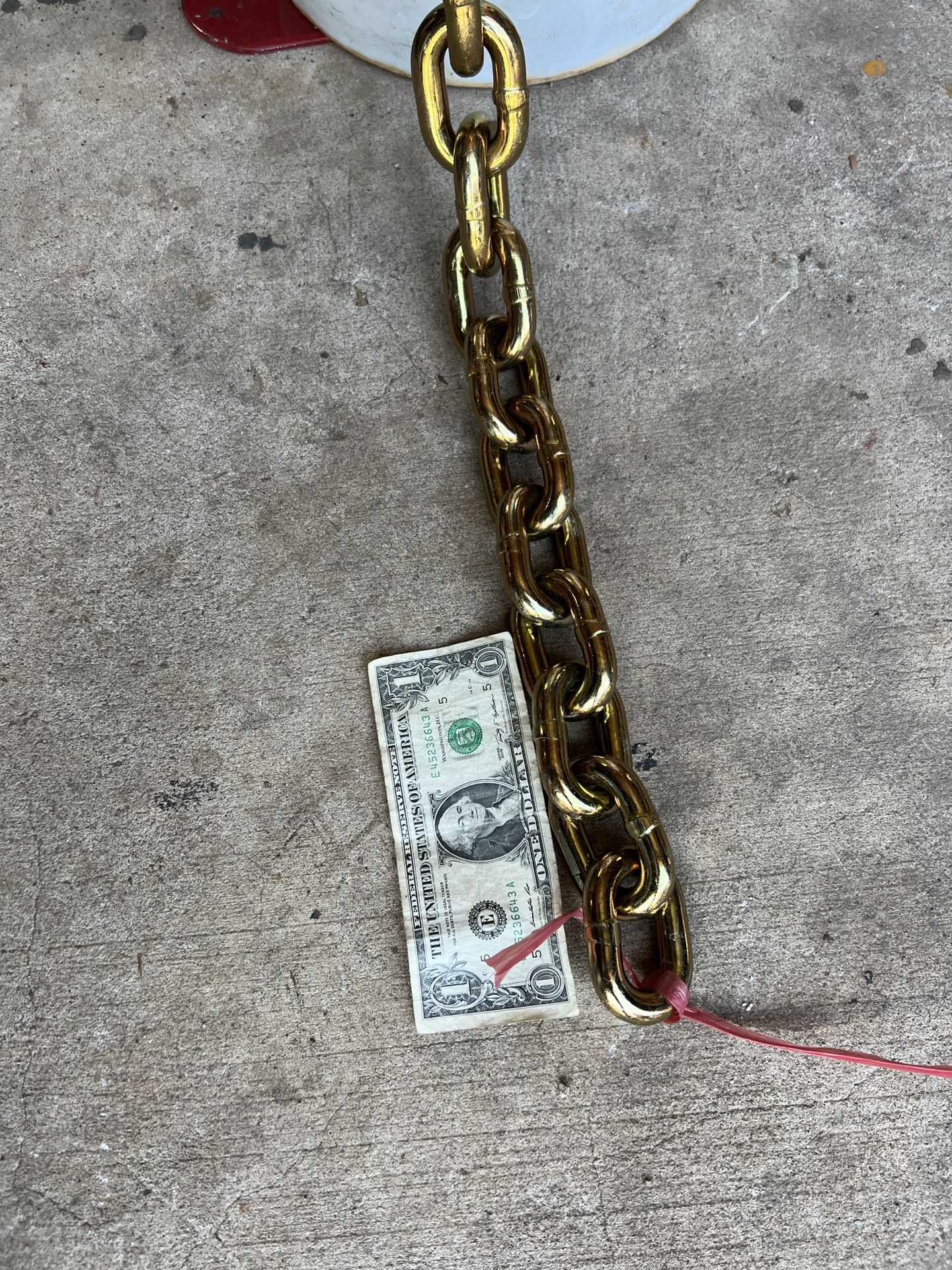 Chain, Very Heavy Duty, 50’ Long, Half-Inch Links