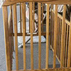 Wooden Crib 