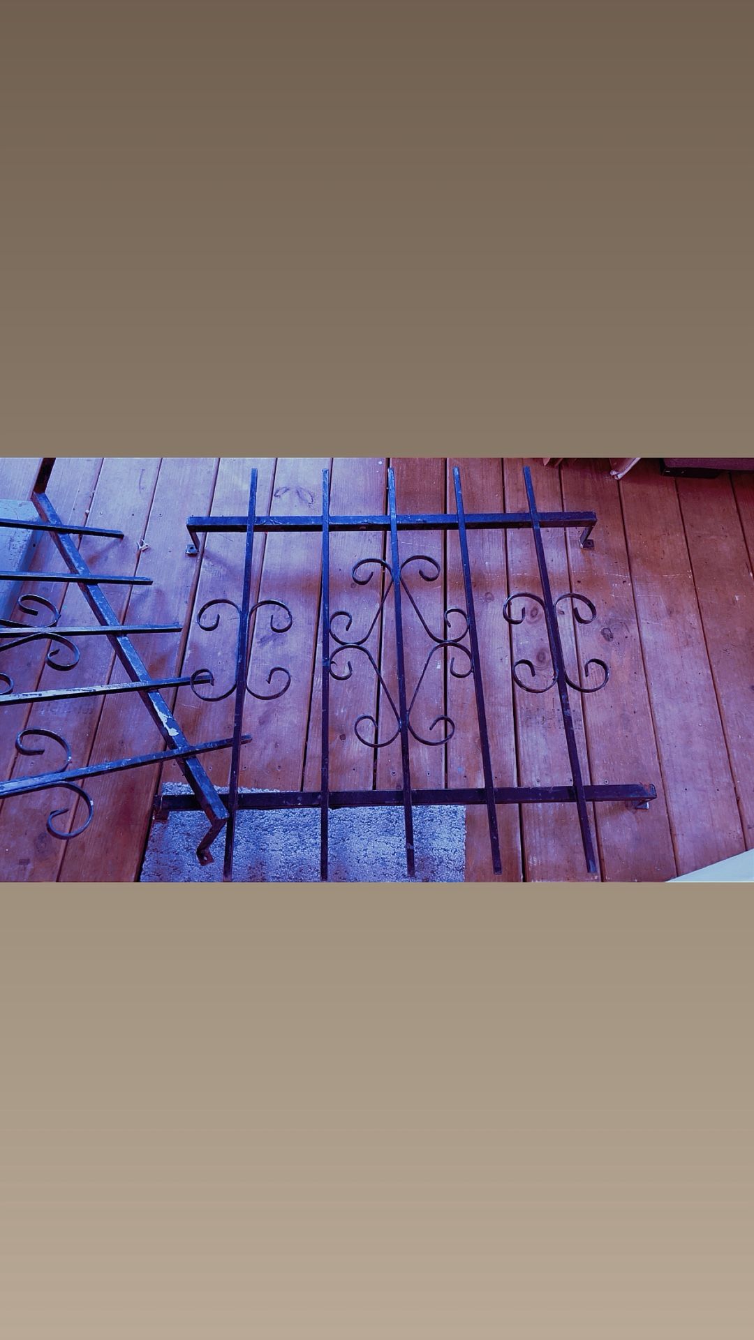 Window security bars 