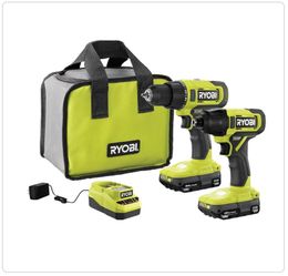 Ryobi 2 Tool Combo Kit 