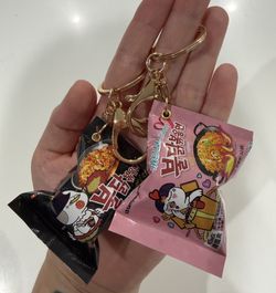 Buldak Ramen Keychain Bag Charm