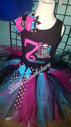 Monster high tutu set