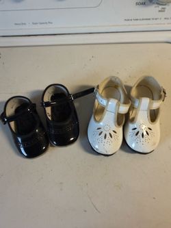 Baby Shoes 2 Pairs BOTH PAIRS FOR