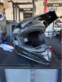 Dirt bike helmet