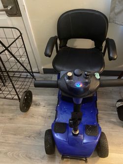 Ez Rider blue super fast mobility Scooter
