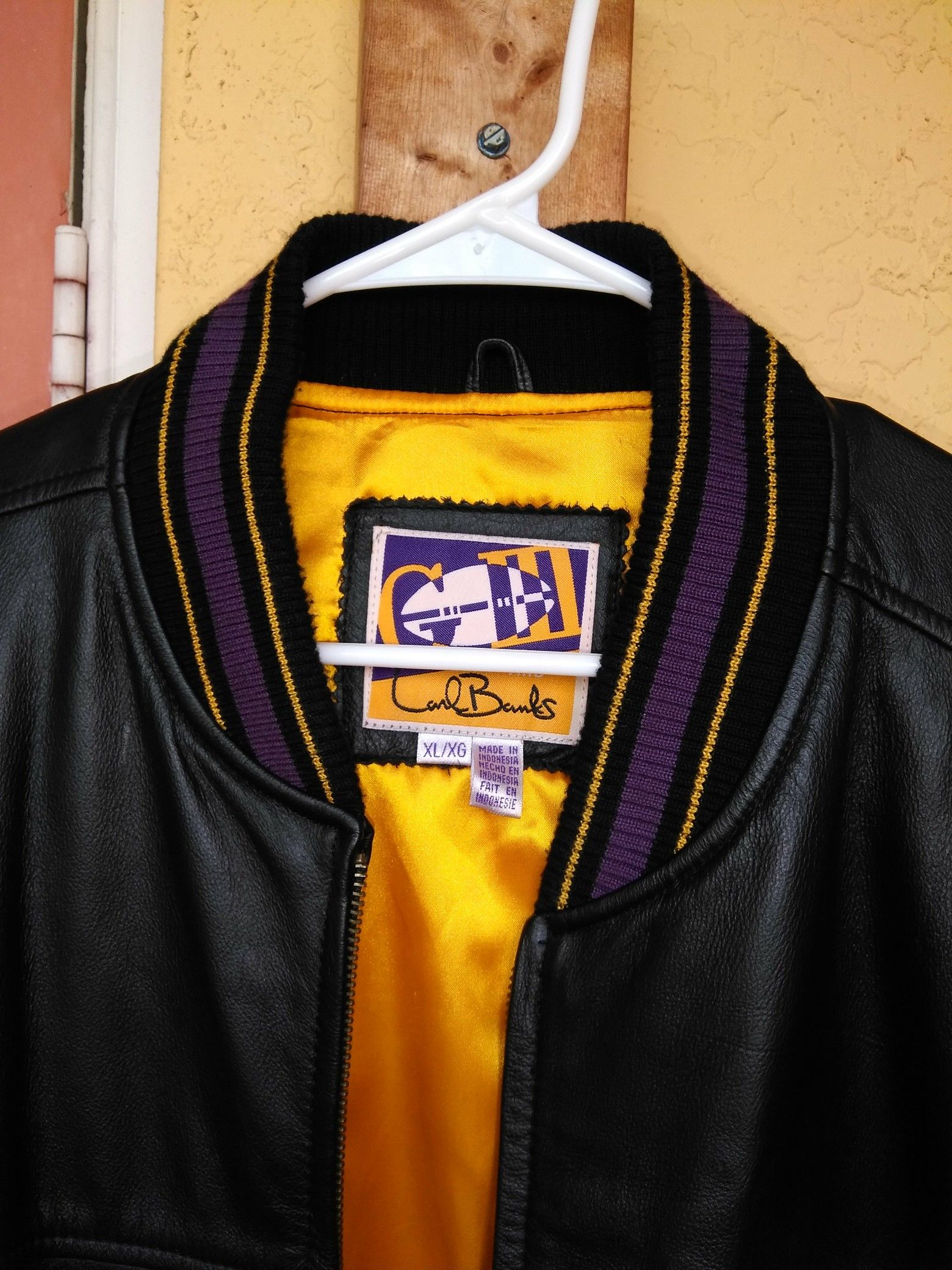 Minnesota Vikings NFL 3D motor leather jacket • Kybershop