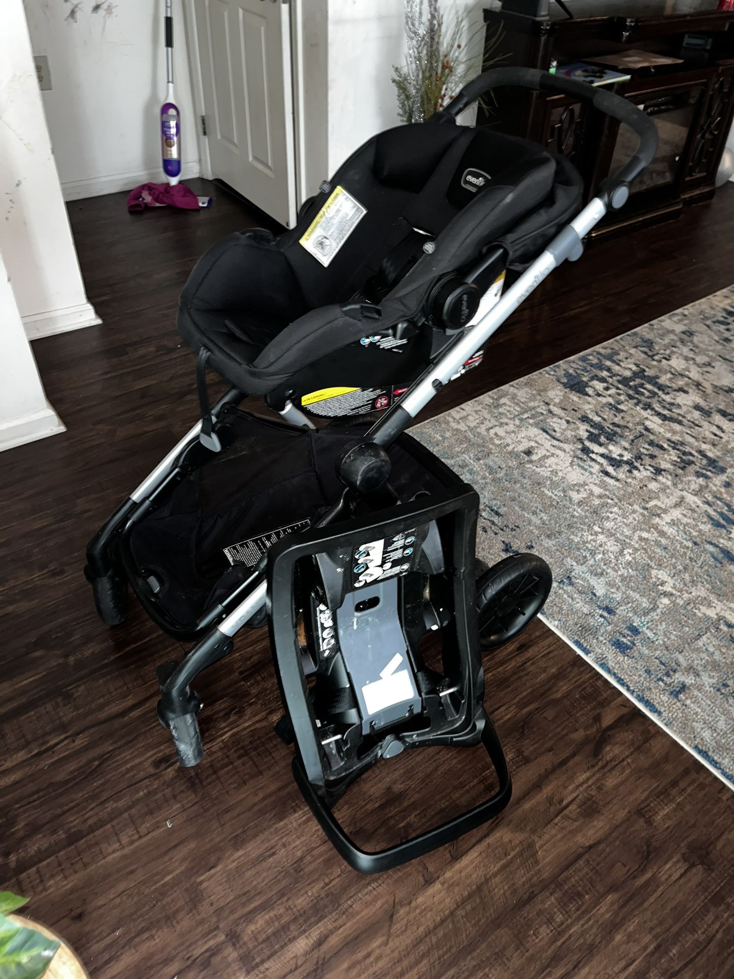 EvenFlo Baby Car seat/stroller Set