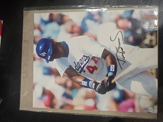 Darryl Strawberry Dodgers Autograph