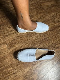 Baby Blue 9.5 Slip On