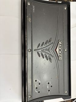 Kicker Car Amplifier