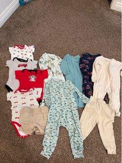 Baby boy size 6-9 month clothing lot