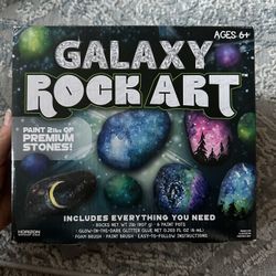 New! Galaxy Rock Art