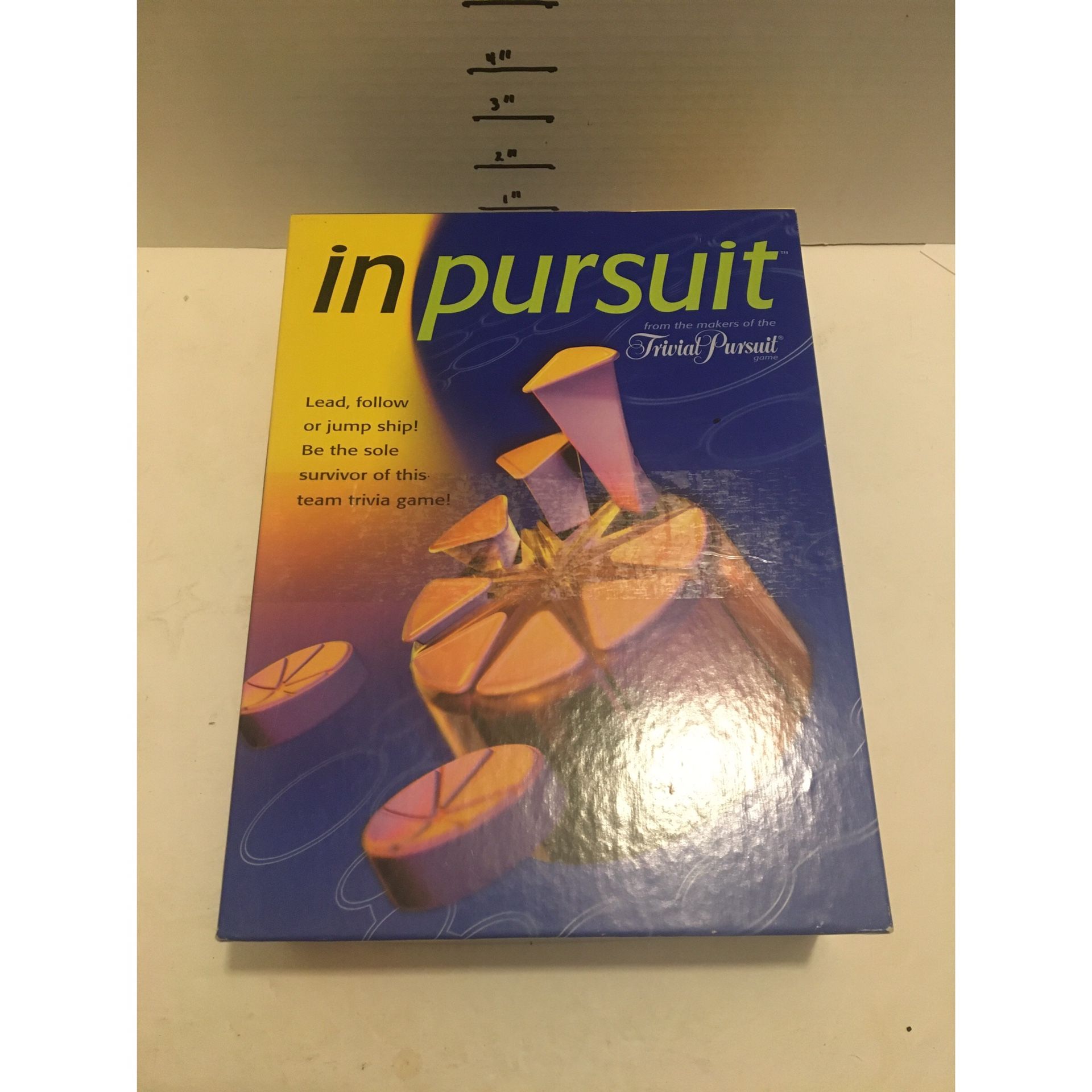 In Pursuit Board Game