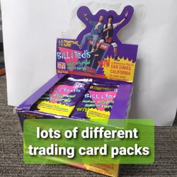 Vintage 90s Trading Card Sealed Packs