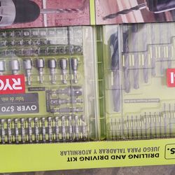 Ryobi 195 Piece Drilling And Driving Kit