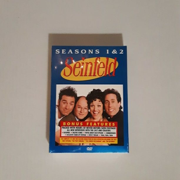 SEALED Seinfeld Season 1 & 2 Complete DVD
