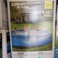 Summer Waves 15ft Quickset Pool
