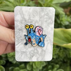 Gary X Gayarados SpongeBob Pokemon Pin